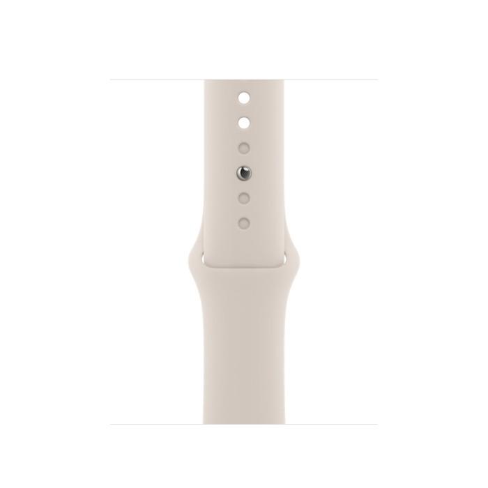 Умен часовник от Apple - Apple Watch Series 8 Cellular, 45mm Starlight Aluminium Case with Starlight Sport Band | JAR Computers Умен часовник от Apple - Apple Watch Series 8 Cellular, 45mm Starlight Aluminium Case with Starlight Sport Band
