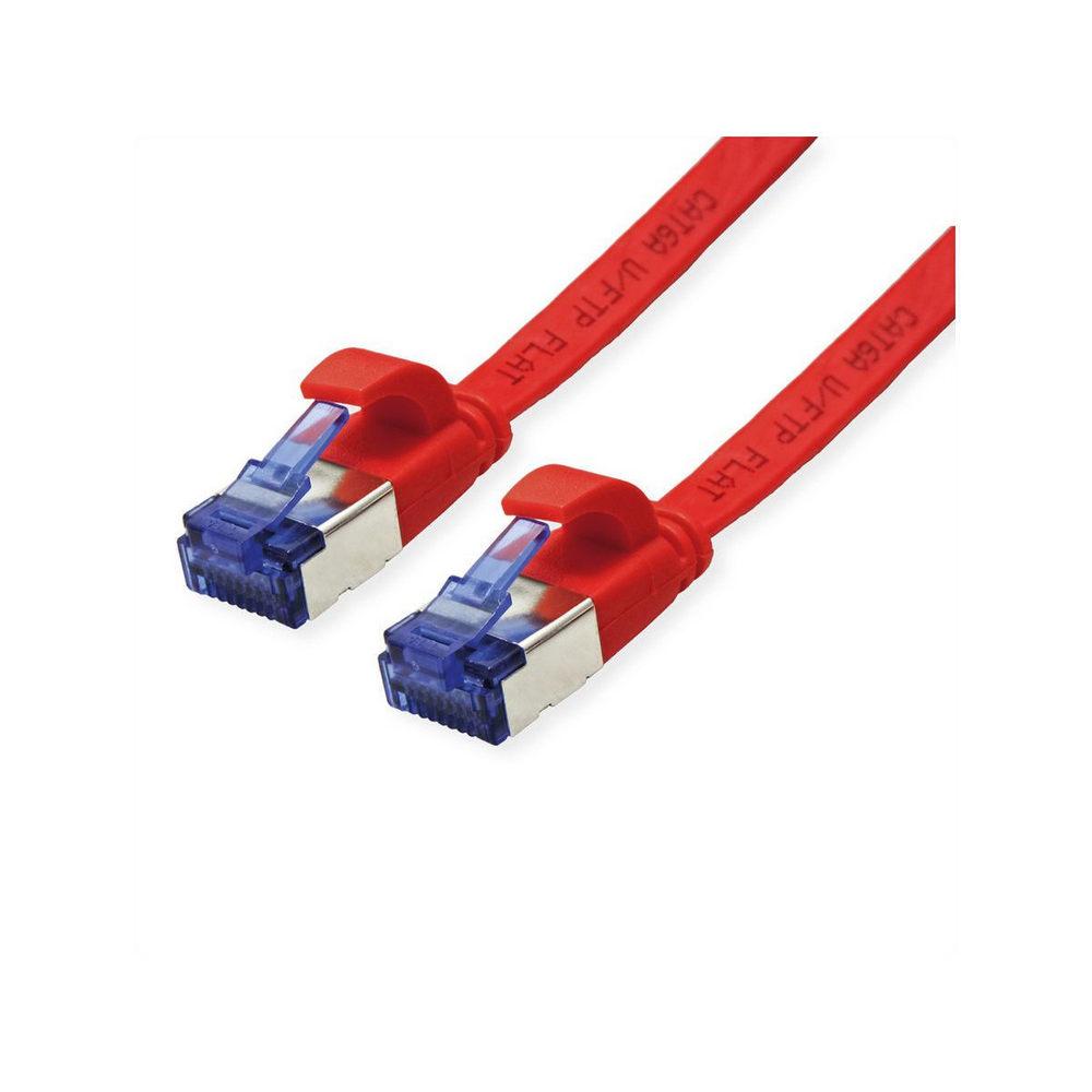 VALUE 21.99.2124 :: Кабел FTP Cat. 6a (Class EA), extra-flat, червен, 1.5 м | JAR Computers VALUE 21.99.2124 :: Кабел FTP Cat. 6a (Class EA), extra-flat, червен, 1.5 м