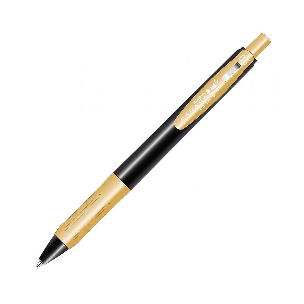Zebra Гел ролер Sarasa Clip Decoshine, 0.5 mm, златист