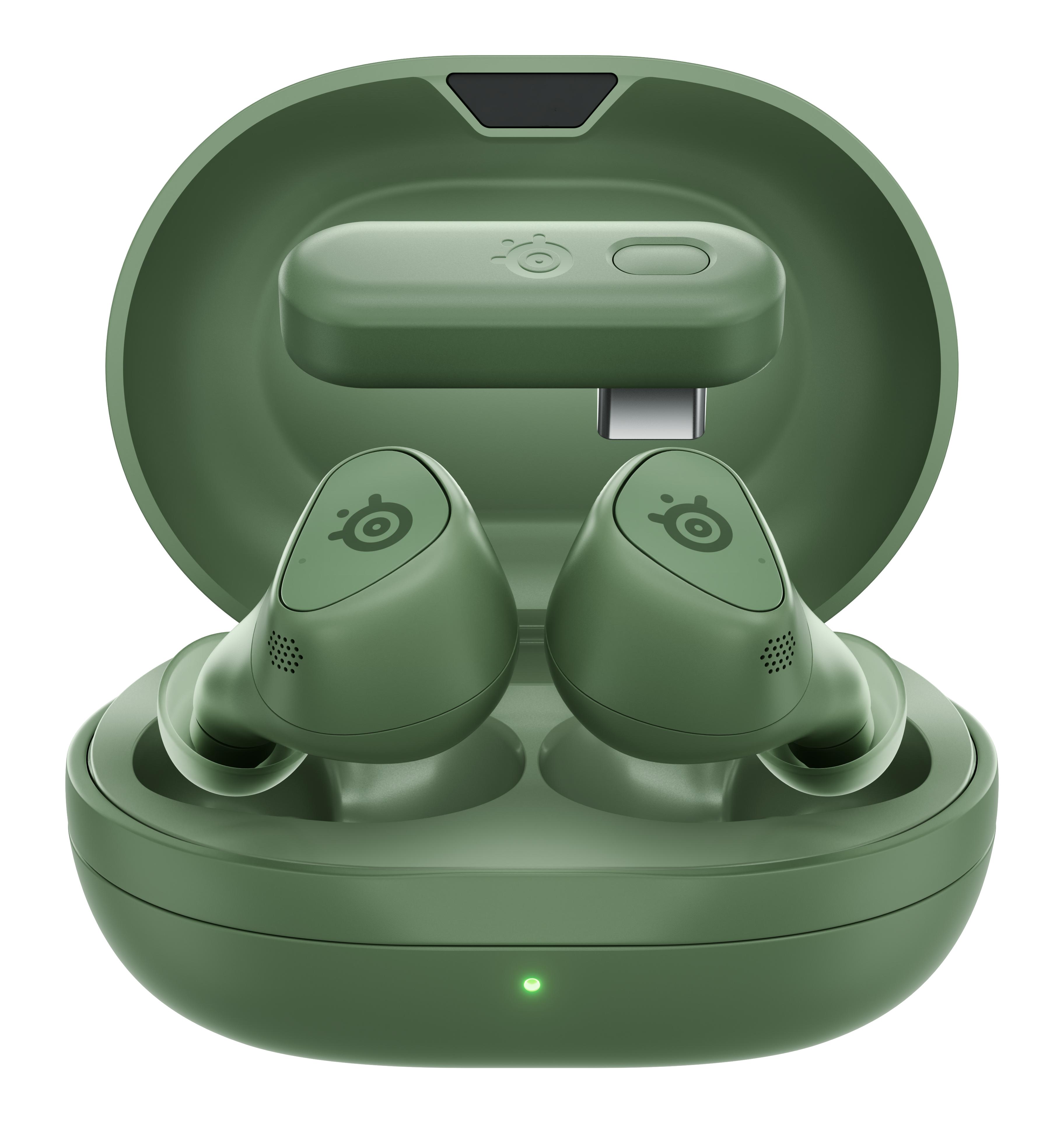 Безжични слушалки с микрофон SteelSeries Arctis GameBuds - Matcha