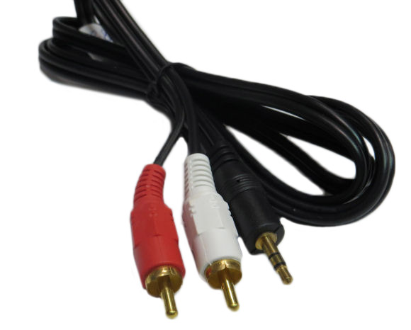CABLE-2RCA-3.5/300 | JAR Computers CABLE-2RCA-3.5/300
