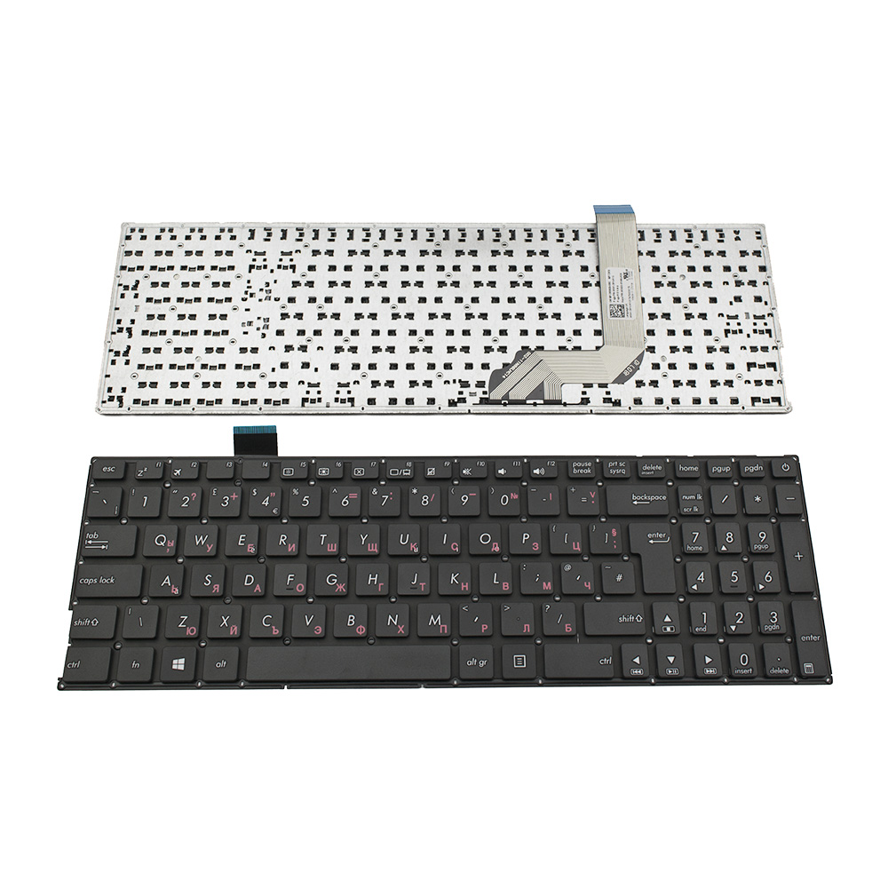 Клавиатура за лаптоп Asus X542 Черна Без Рамка (Голям Ентър) с Кирилица / Black Without Frame UK | JAR Computers Клавиатура за лаптоп Asus X542 Черна Без Рамка (Голям Ентър) с Кирилица / Black Without Frame UK