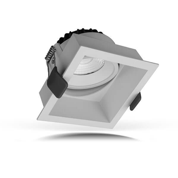 LED ЛУНА 13W, 3000K, 36° ДЪЛБОКА КВАДРАТНА