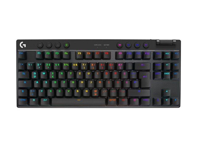 LOGITECH G PRO X TKL LIGHTSPEED Gaming Keyboard BLACK (FRA) 2.4GHZ/BT TACTILE | JAR Computers LOGITECH G PRO X TKL LIGHTSPEED Gaming Keyboard BLACK (FRA) 2.4GHZ/BT TACTILE