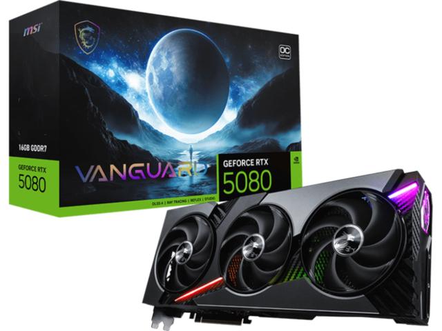 MSI GeForce RTX 5080 16G VANGUARD OC