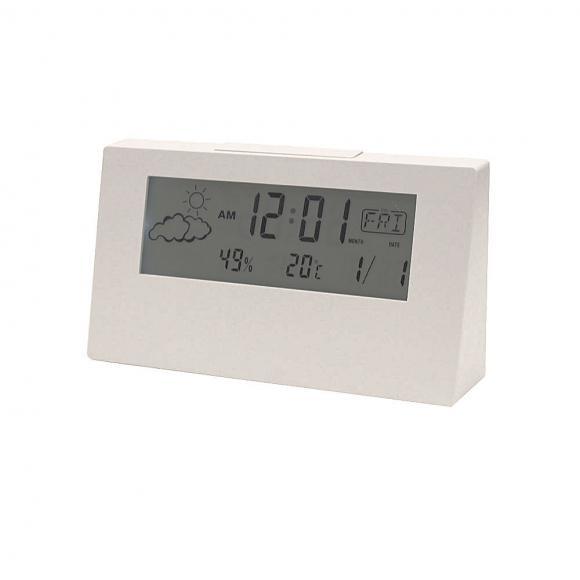 MTR Clock 618F TEMP/voice White | JAR Computers MTR Clock 618F TEMP/voice White