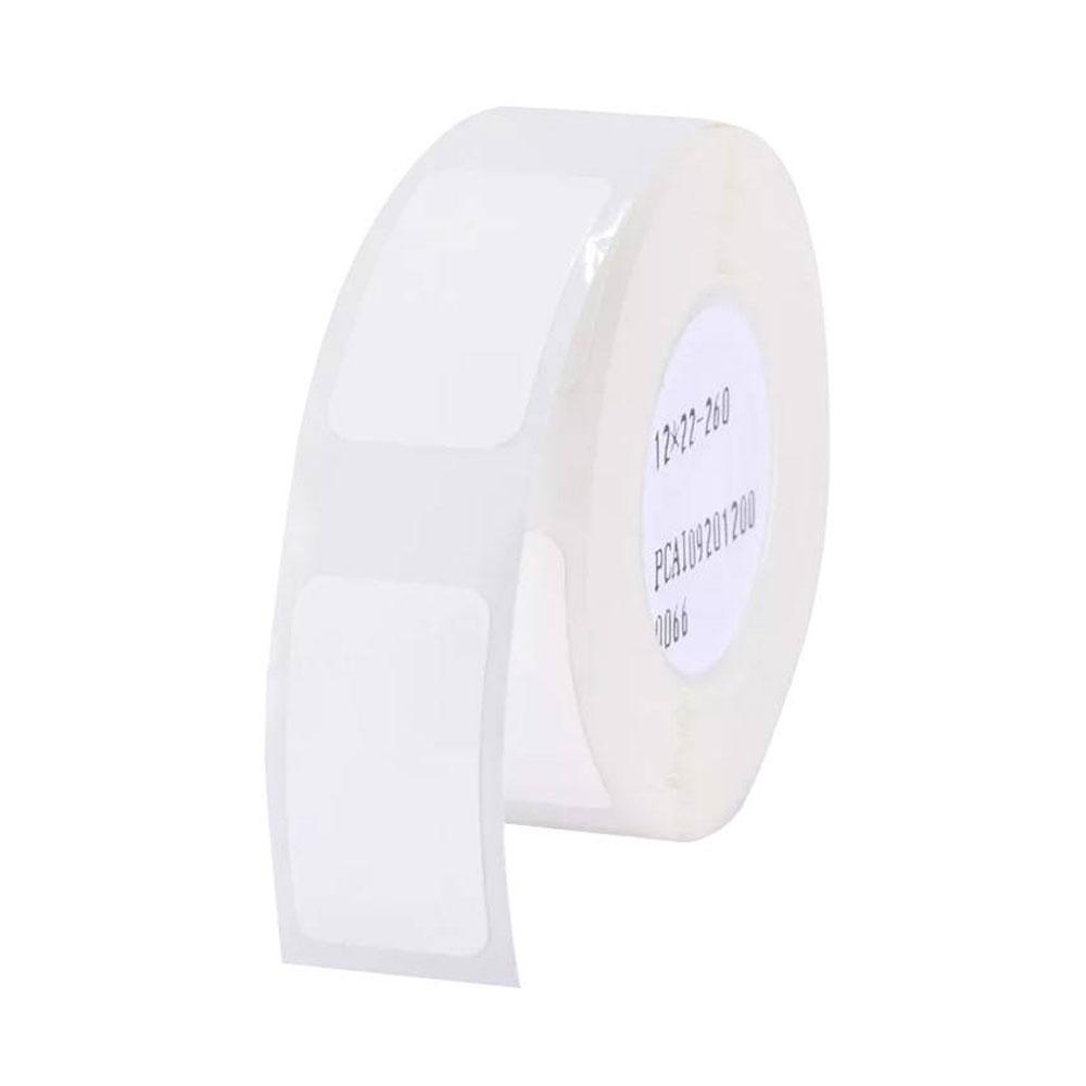 Niimbot Thermal Label Stickers 12x22 mm 260 pcs White (T1222-260WHITE) (NIIT1222-260WHITE)