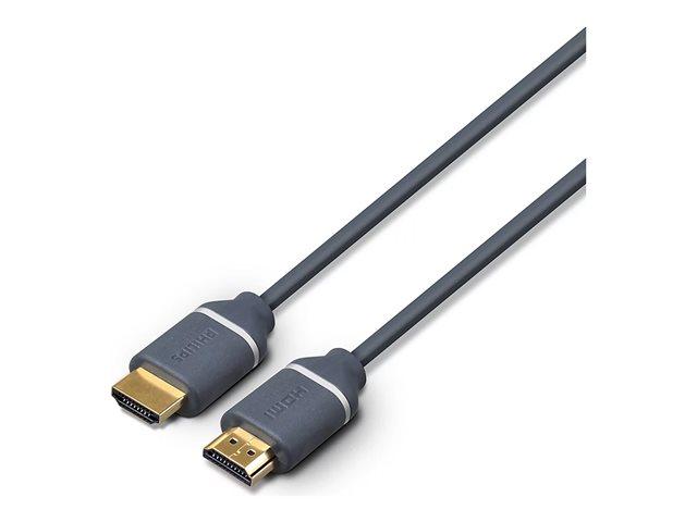 PHILIPS HDMI cable 4K 60 Hz 1.5m Ultra HD 18 Gbps High Speed 30 AWG | JAR Computers PHILIPS HDMI cable 4K 60 Hz 1.5m Ultra HD 18 Gbps High Speed 30 AWG
