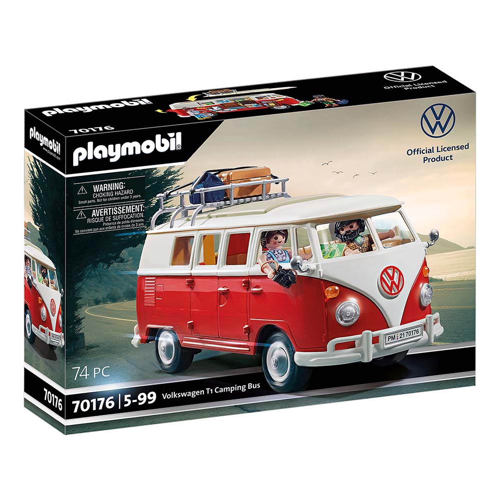 Playmobil Volkswagen T1 Camping Bus (70176) (PLY70176) | JAR Computers Playmobil Volkswagen T1 Camping Bus (70176) (PLY70176)