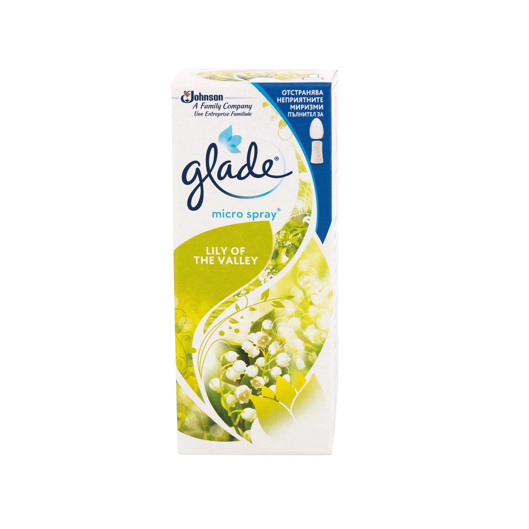 Пълнител за ароматизатор Glade microspray, момина сълза, 10 ml | JAR Computers Пълнител за ароматизатор Glade microspray, момина сълза, 10 ml