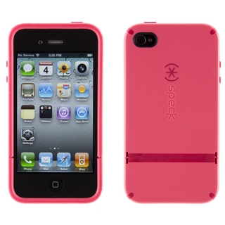Хибриден гумиран кейс за iPhone 4 - Speck CandyShell Flip (розов) | JAR Computers Хибриден гумиран кейс за iPhone 4 - Speck CandyShell Flip (розов)