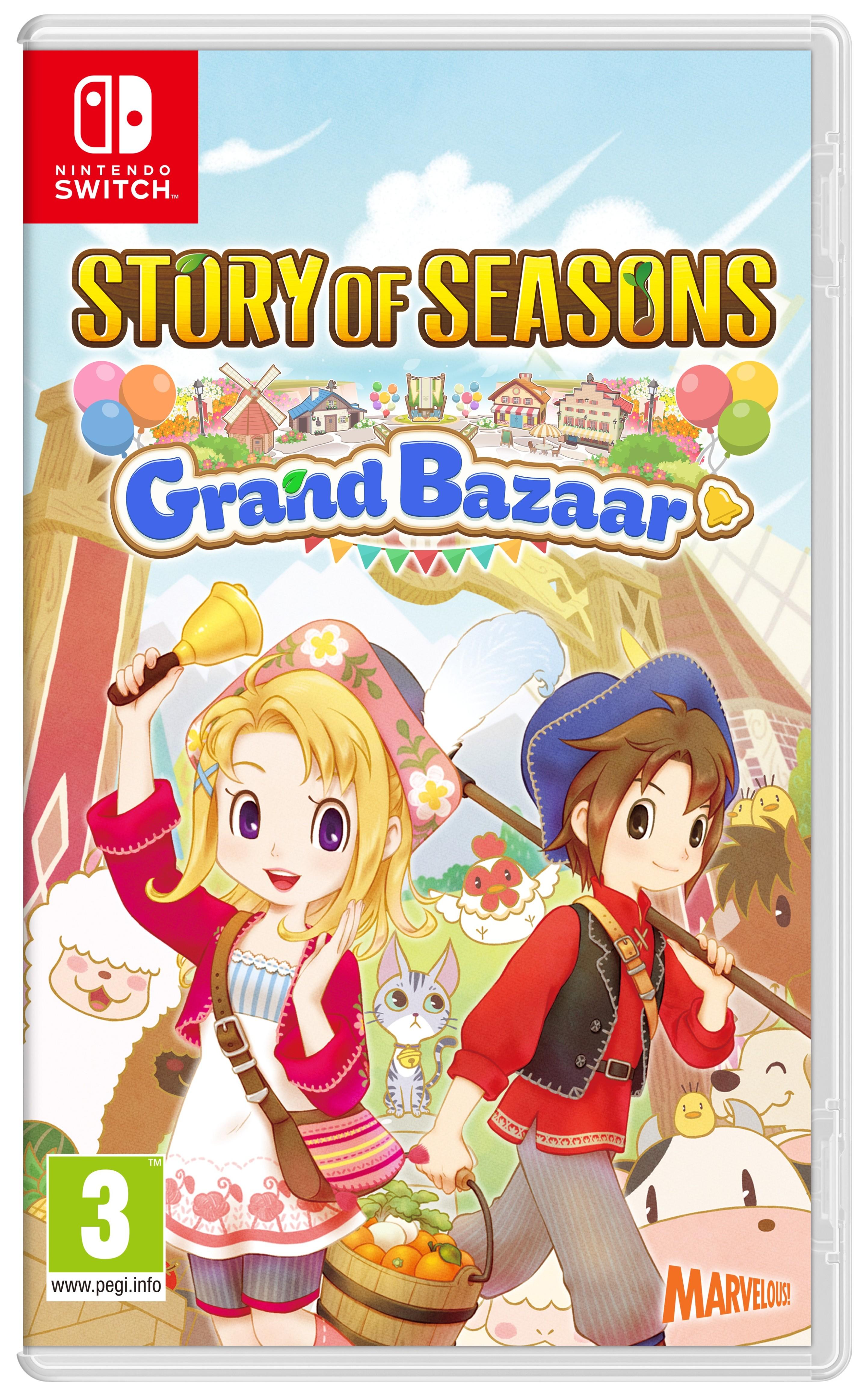STORY OF SEASONS: Grand Bazaar (Nintendo Switch) | JAR Computers STORY OF SEASONS: Grand Bazaar (Nintendo Switch)