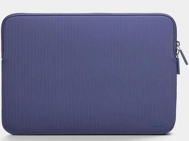 Trunk Textile Neoprene Laptop Sleeve, тъмносин
