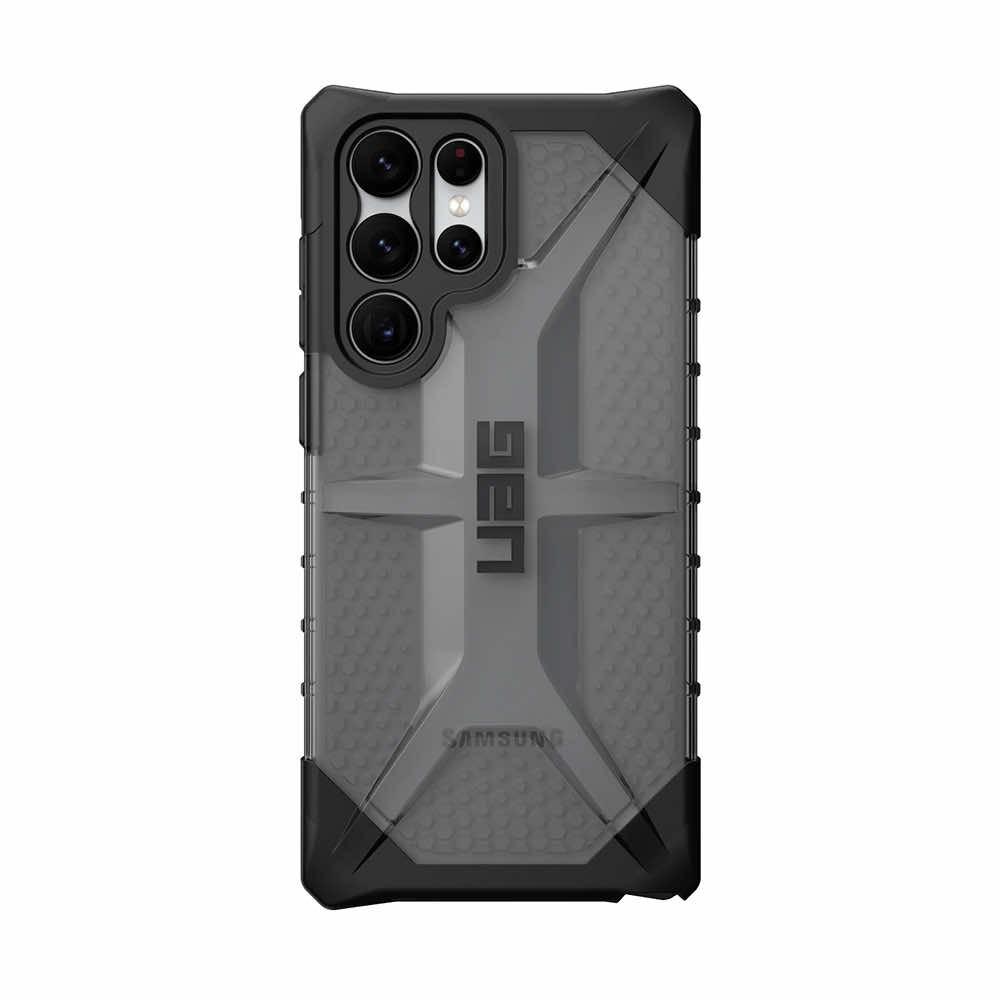 Удароустойчив хибриден кейс за Samsung Galaxy S22 Ultra - Urban Armor Gear Plasma Case (черен-прозрачен) | JAR Computers Удароустойчив хибриден кейс за Samsung Galaxy S22 Ultra - Urban Armor Gear Plasma Case (черен-прозрачен)