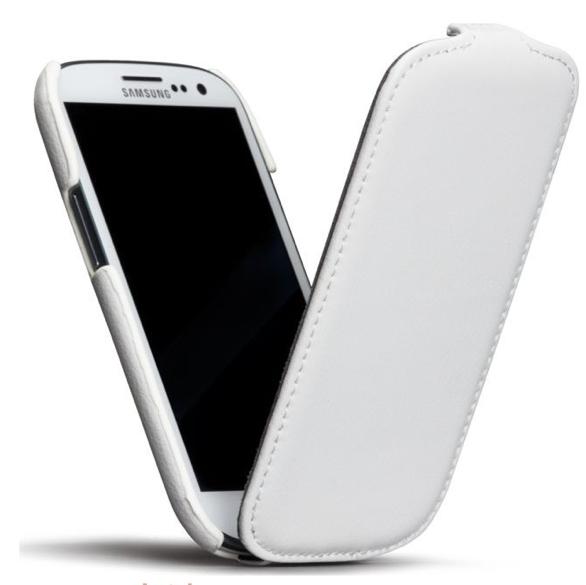 Вертикален кожен калъф за Samsung Galaxy S3 i9300, S3 Neo - CaseMate Signature Flip (бял) | JAR Computers Вертикален кожен калъф за Samsung Galaxy S3 i9300, S3 Neo - CaseMate Signature Flip (бял)