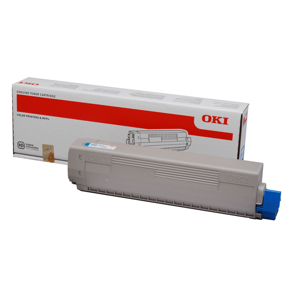 C822 TNR CYAN (44844615) 7.3k (OKI-C822-C)