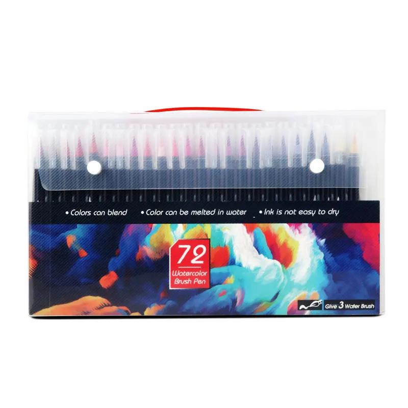 Foska Маркер-четка Brush, 72 цвята