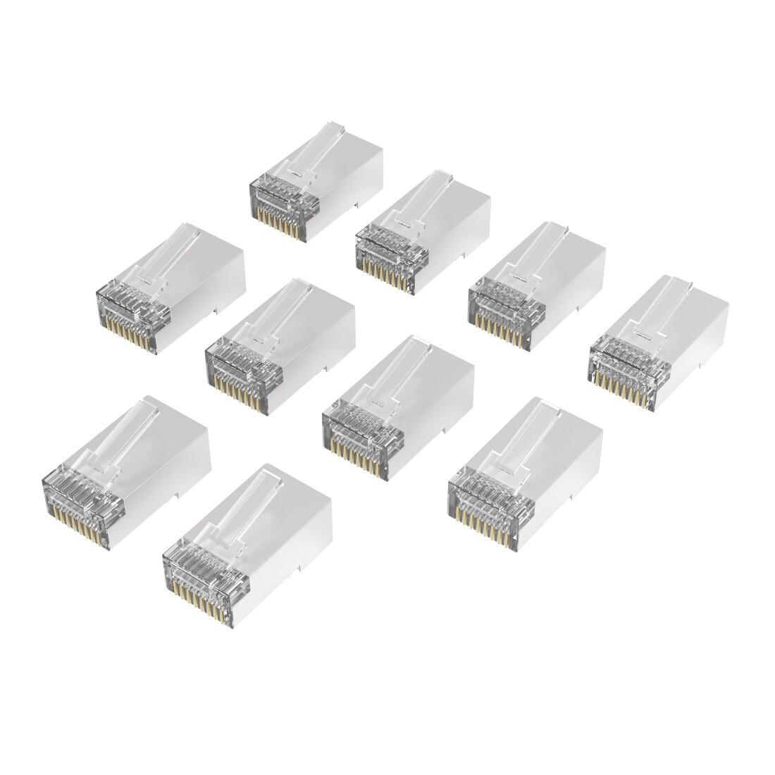 Hama 00200772 мрежов кабел Сребърен, Прозрачен Cat6a