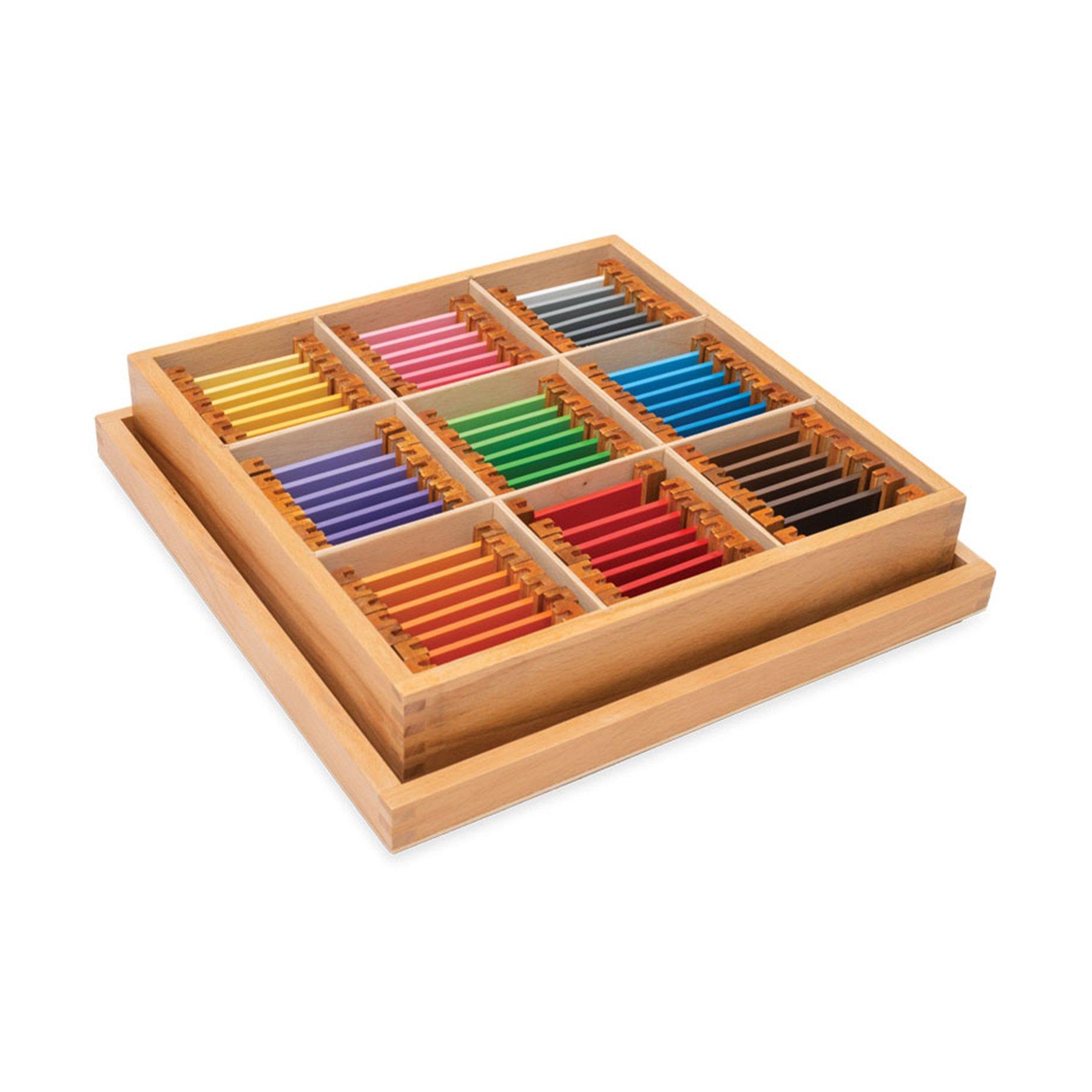 Nowa Szkola Кутия с материали Монтесори, №4, цветни | JAR Computers Nowa Szkola Кутия с материали Монтесори, №4, цветни