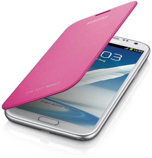 Оригинален кожен калъф за Samsung Galaxy Note 2 N7100 - Samsung Flip Cover (розов) | JAR Computers Оригинален кожен калъф за Samsung Galaxy Note 2 N7100 - Samsung Flip Cover (розов)