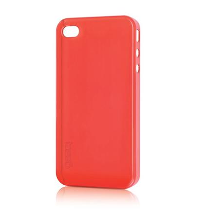 Поликарбонатов кейс за iPhone 4 - Gear4 Thin Ice Tint (червен-прозрачен) | JAR Computers Поликарбонатов кейс за iPhone 4 - Gear4 Thin Ice Tint (червен-прозрачен)