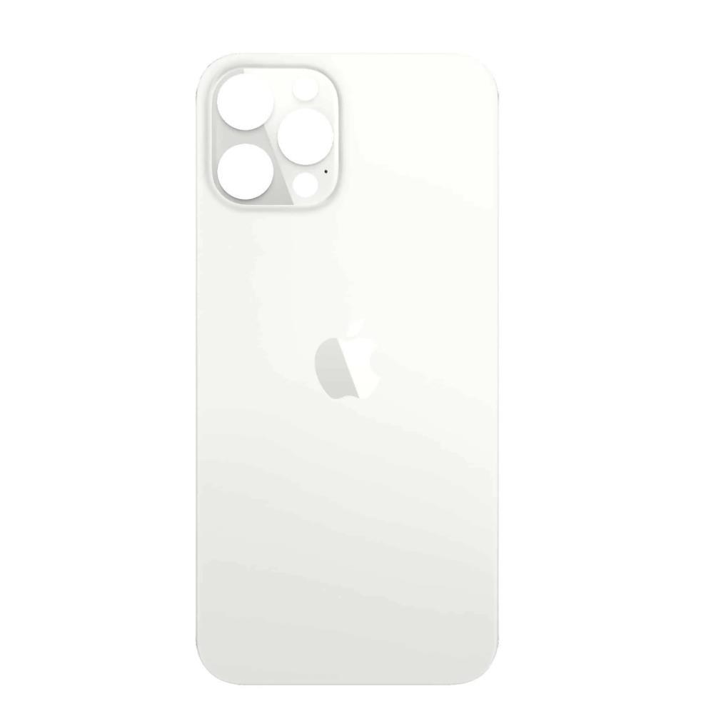 Резервен заден стъклен капак за iPhone 12 Pro Max - OEM iPhone 12 Pro Max Backcover Glass (сребрист) | JAR Computers Резервен заден стъклен капак за iPhone 12 Pro Max - OEM iPhone 12 Pro Max Backcover Glass (сребрист)