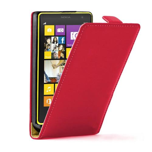 Вертикален кожен калъф за Nokia Lumia 1020 - Leather Flip Case (червен) | JAR Computers Вертикален кожен калъф за Nokia Lumia 1020 - Leather Flip Case (червен)