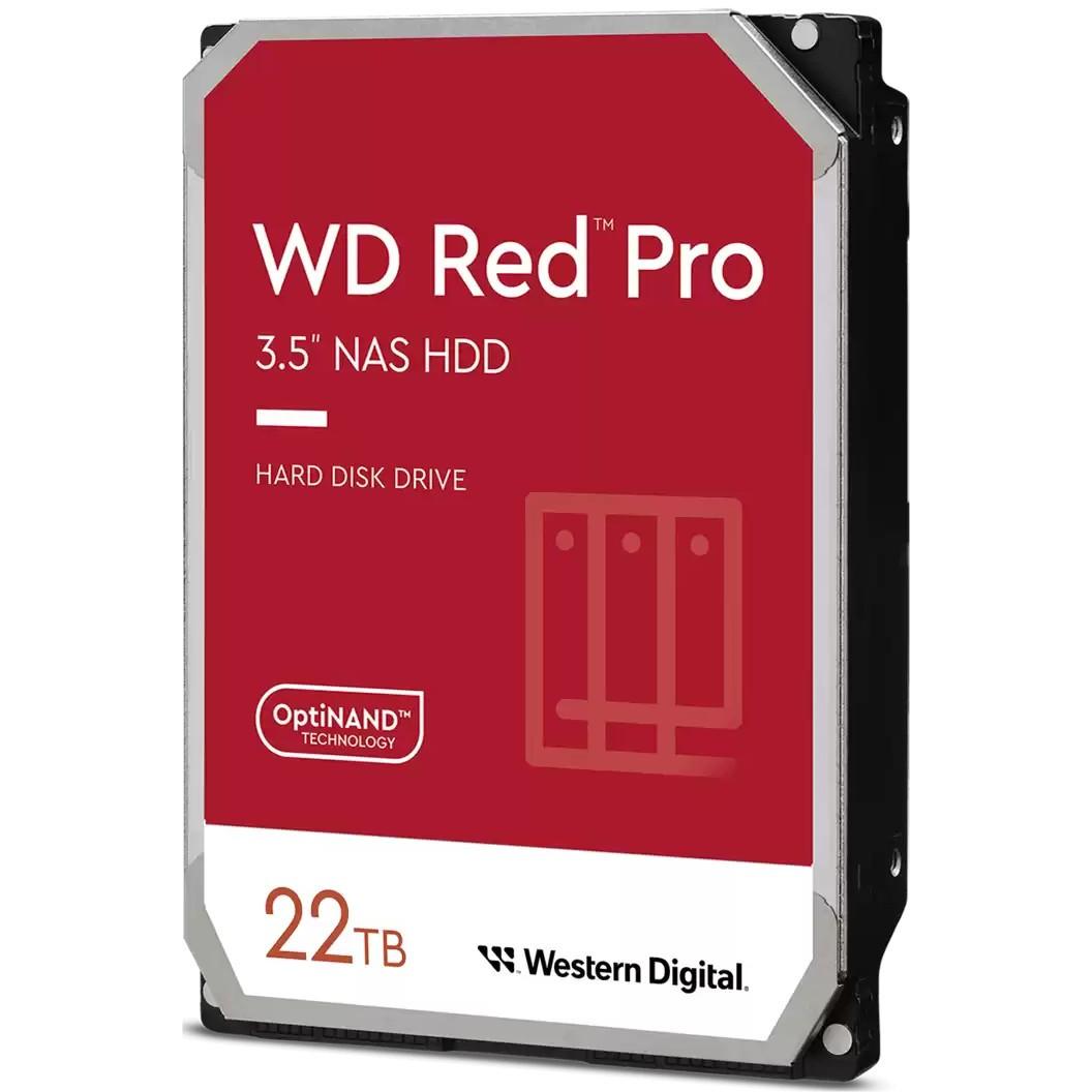 WD Red Pro 22TB 7200RPM SATA-3 512MB NAS | JAR Computers WD Red Pro 22TB 7200RPM SATA-3 512MB NAS