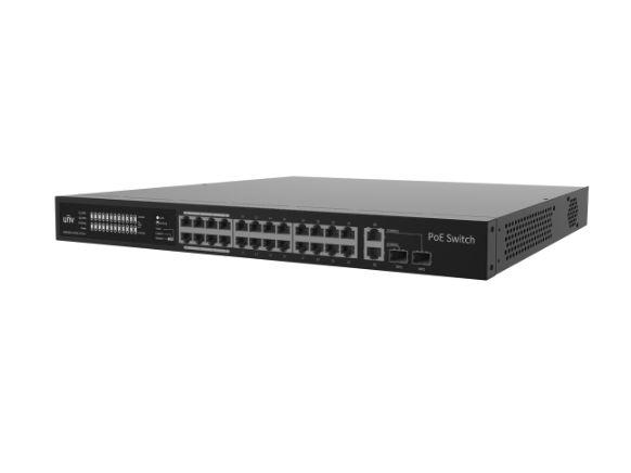 24-портов Layer 2 PoE суич 24 x 100Mbps; ъплинк 2×1000Mbps Combo ports | JAR Computers 24-портов Layer 2 PoE суич 24 x 100Mbps; ъплинк 2×1000Mbps Combo ports