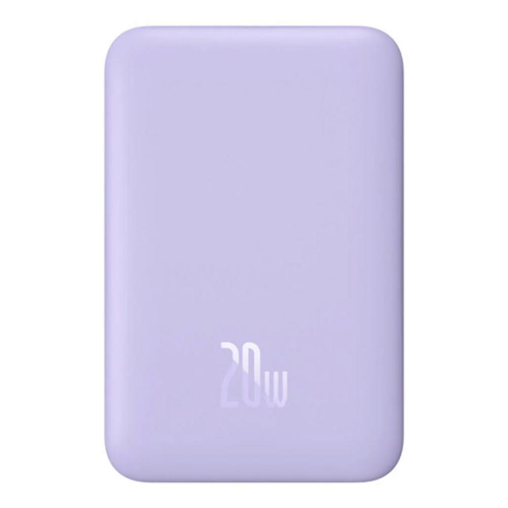 Baseus Powerbank  Magnetic Mini 10000mAh USB-C  20W MagSafe purple (PPCX110105) (BASPPCX110105)