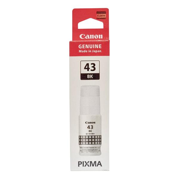 БУТИЛКА МАСТИЛО ЗА CANON PIXMA G540/G640 - /43/ - GI-43BK (GI43BK) - Ink Bottle - Black - PN 4698C001 | JAR Computers БУТИЛКА МАСТИЛО ЗА CANON PIXMA G540/G640 - /43/ - GI-43BK (GI43BK) - Ink Bottle - Black - PN 4698C001