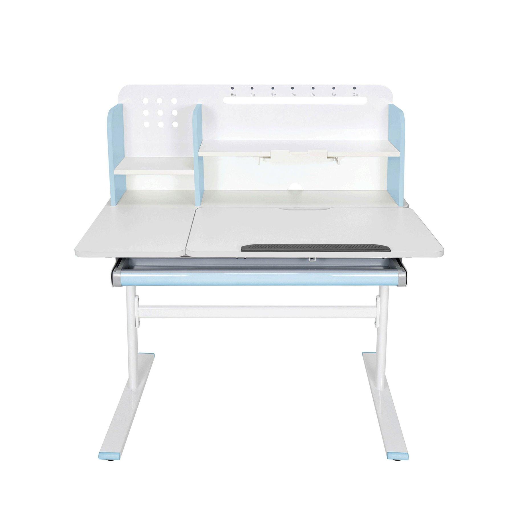 Бюро RFG с регулируема височина Ergo Light 1003A, MDF плот, метални крака, синьо | JAR Computers Бюро RFG с регулируема височина Ergo Light 1003A, MDF плот, метални крака, синьо