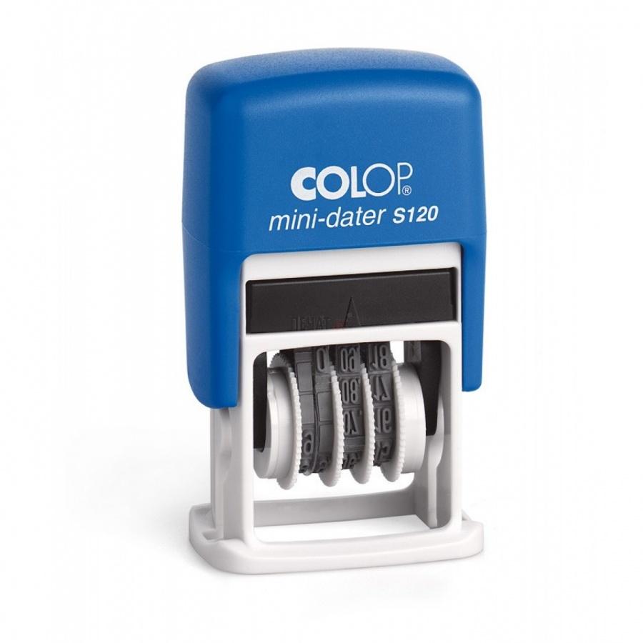 Датник Colop Mini-Date S 120, с цифри, височина на шрифта 4 мм, 10х25 мм, черен тампон | JAR Computers Датник Colop Mini-Date S 120, с цифри, височина на шрифта 4 мм, 10х25 мм, черен тампон