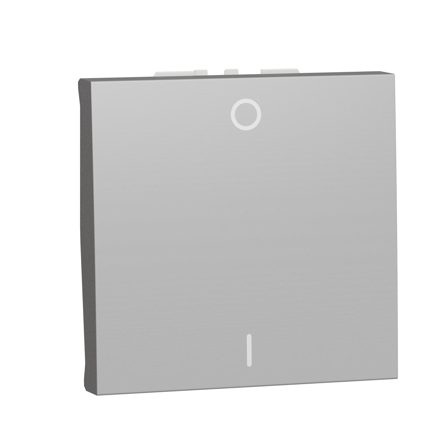 Двуполюсен ключ 16А, 2M, алуминий - SCHNEIDER ELECTRIC New Unica NU326230 | JAR Computers Двуполюсен ключ 16А, 2M, алуминий - SCHNEIDER ELECTRIC New Unica NU326230