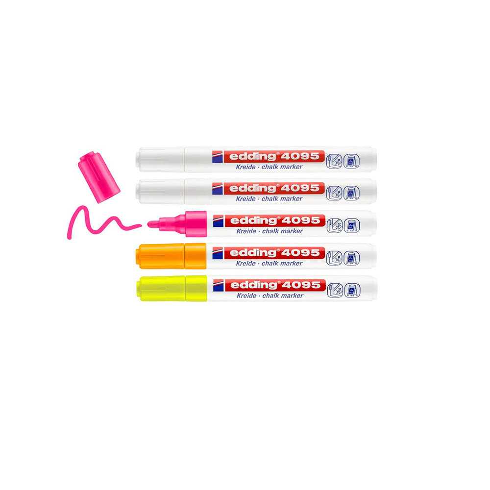 Edding 4095/5S chalk marker set 5 pcs marker (4-4095-S5999) (EDD4-4095-S5999)