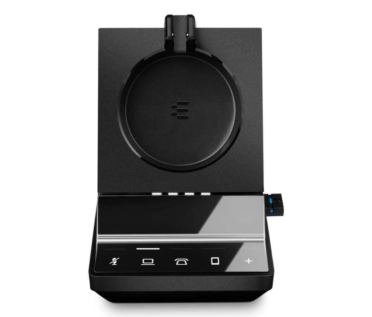 EPOS IMPACT SDW 5016 – стерео DECT слушалки, UC, конвертируеми, с BTD 800 донгъл и базова станция, черен | JAR Computers EPOS IMPACT SDW 5016 – стерео DECT слушалки, UC, конвертируеми, с BTD 800 донгъл и базова станция, черен