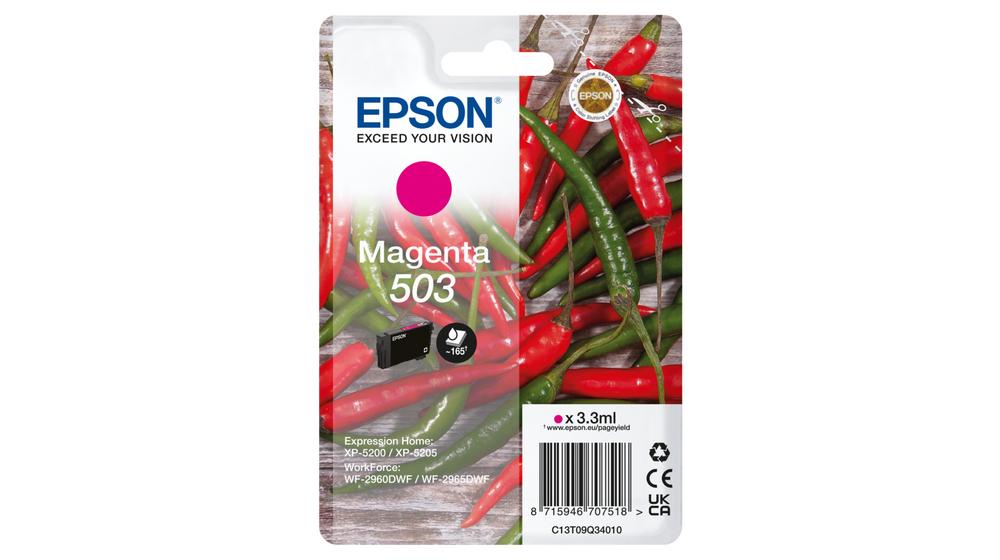 Epson Singlepack Magenta 503 Ink | JAR Computers Epson Singlepack Magenta 503 Ink