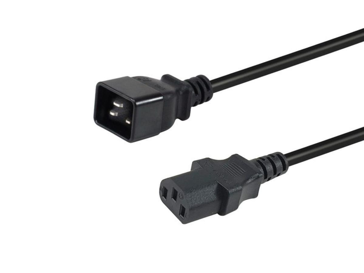 Equip 112141 power cable Black 3 m IEC C20 IEC C13 | JAR Computers Equip 112141 power cable Black 3 m IEC C20 IEC C13