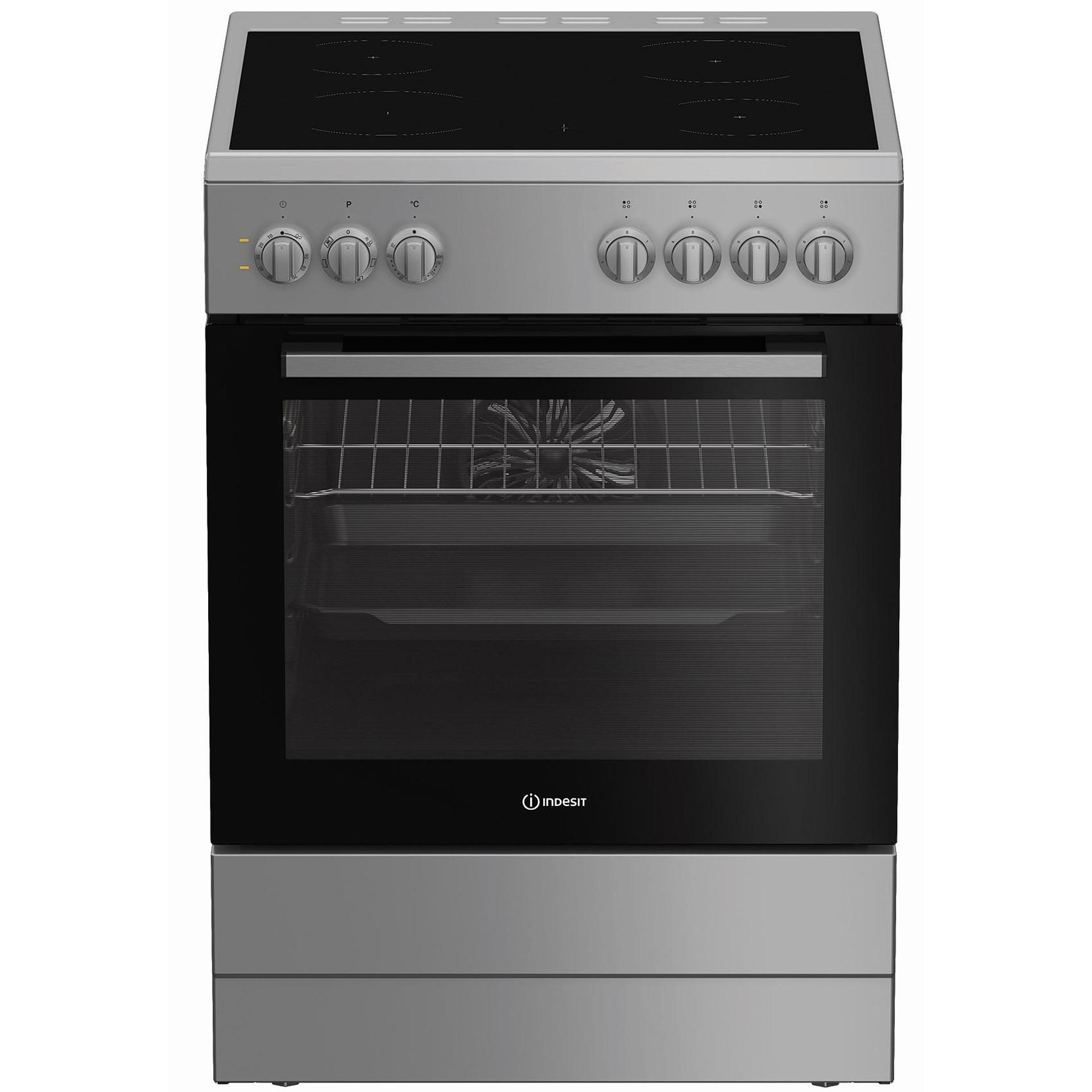 Готварска печка (ток) Indesit I6V5PMS , Керамични , INOX