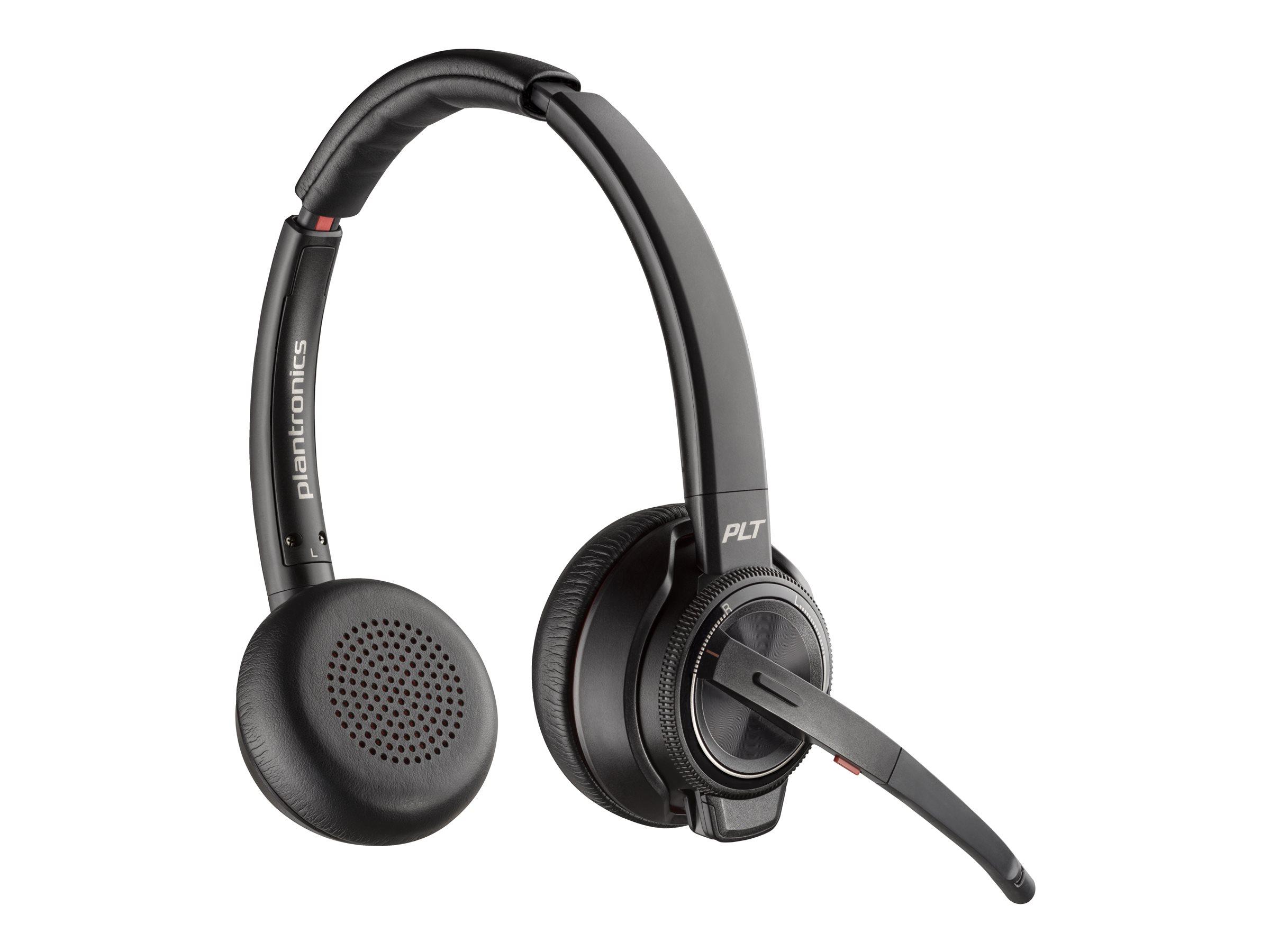 HP Poly Savi 8220 Office Stereo DECT 1880-1900 MHz Headset | JAR Computers HP Poly Savi 8220 Office Stereo DECT 1880-1900 MHz Headset