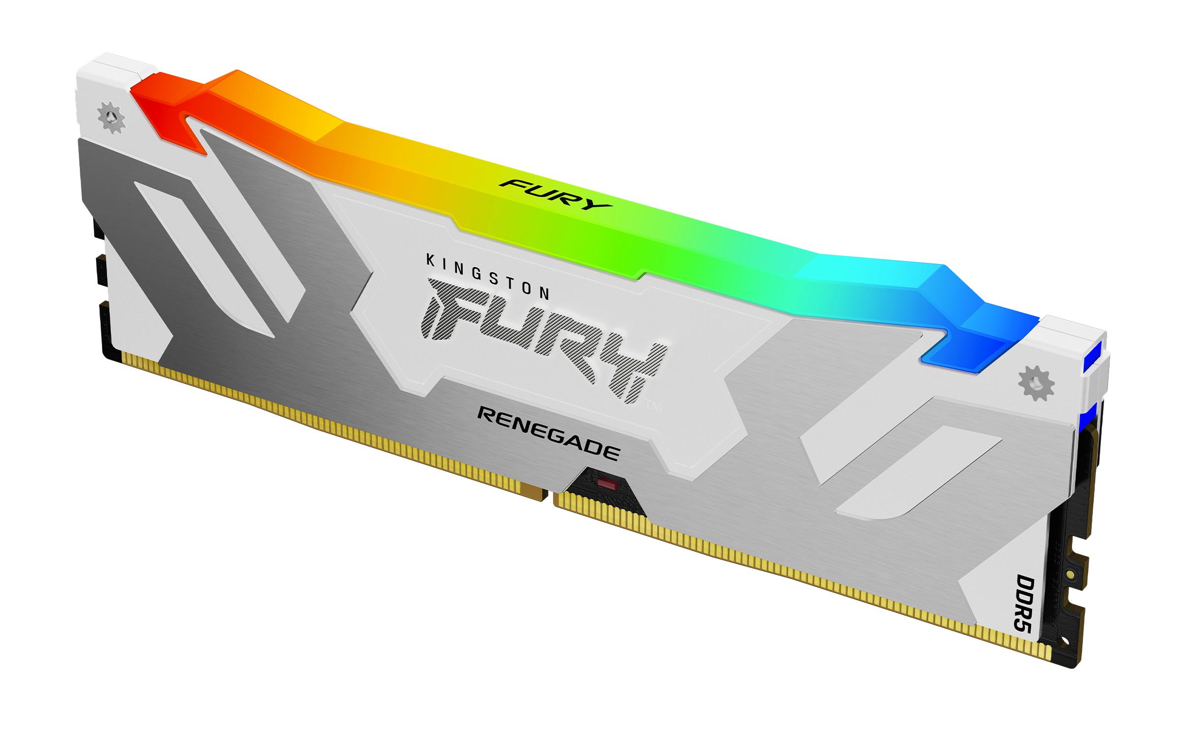 Kingston Technology FURY Renegade RGB модул памет 16 GB 1 x 16 GB DDR5 6400 MT/s 288-pin DIMM | JAR Computers Kingston Technology FURY Renegade RGB модул памет 16 GB 1 x 16 GB DDR5 6400 MT/s 288-pin DIMM