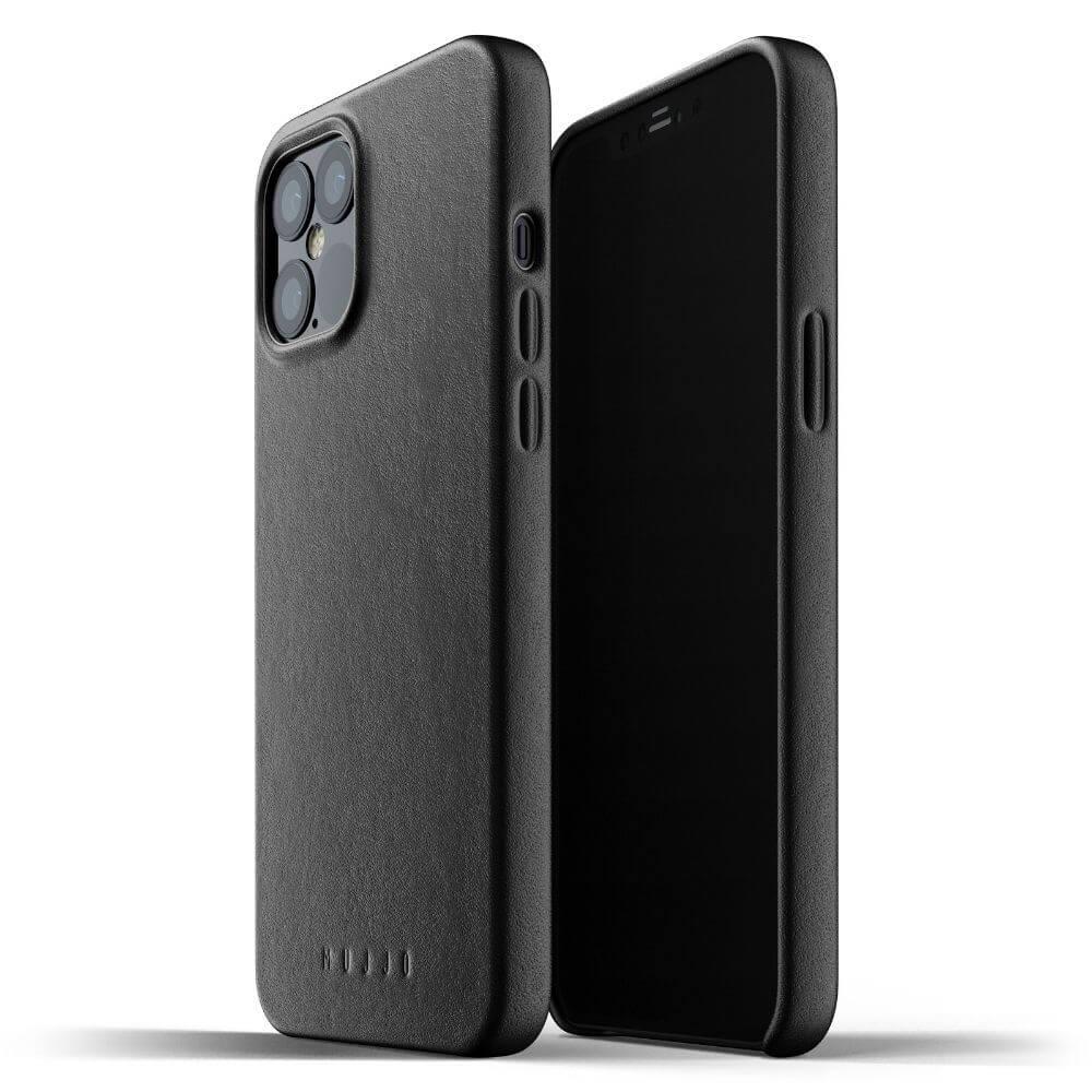 Кожен (естествена кожа) кейс за iPhone 12 Pro Max - Mujjo Full Leather Case (черен) | JAR Computers Кожен (естествена кожа) кейс за iPhone 12 Pro Max - Mujjo Full Leather Case (черен)