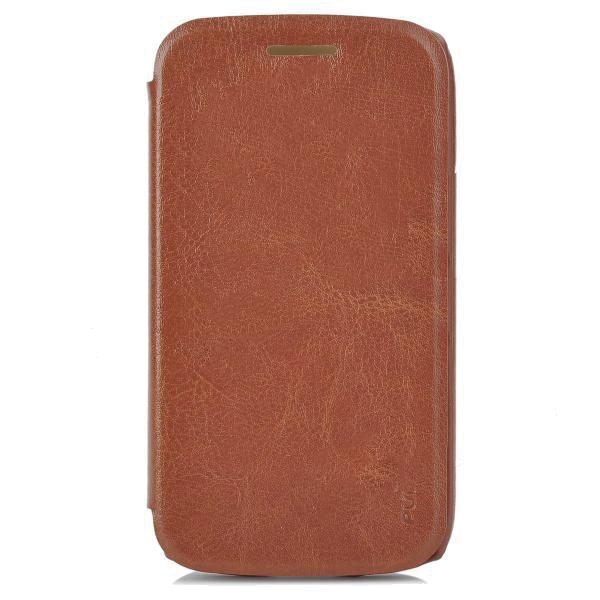 Кожен калъф, тип портфейл за Samsung Galaxy Core i8260 - Nillkin Fresh Flip Case (кафяв) | JAR Computers Кожен калъф, тип портфейл за Samsung Galaxy Core i8260 - Nillkin Fresh Flip Case (кафяв)