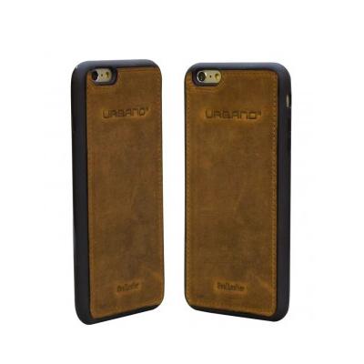 Кожен кейс (естествена кожа) за iPhone 6, iPhone 6S (кафяв) - Urbano Genuine Cowhide Leather Case (bulk) | JAR Computers Кожен кейс (естествена кожа) за iPhone 6, iPhone 6S (кафяв) - Urbano Genuine Cowhide Leather Case (bulk)