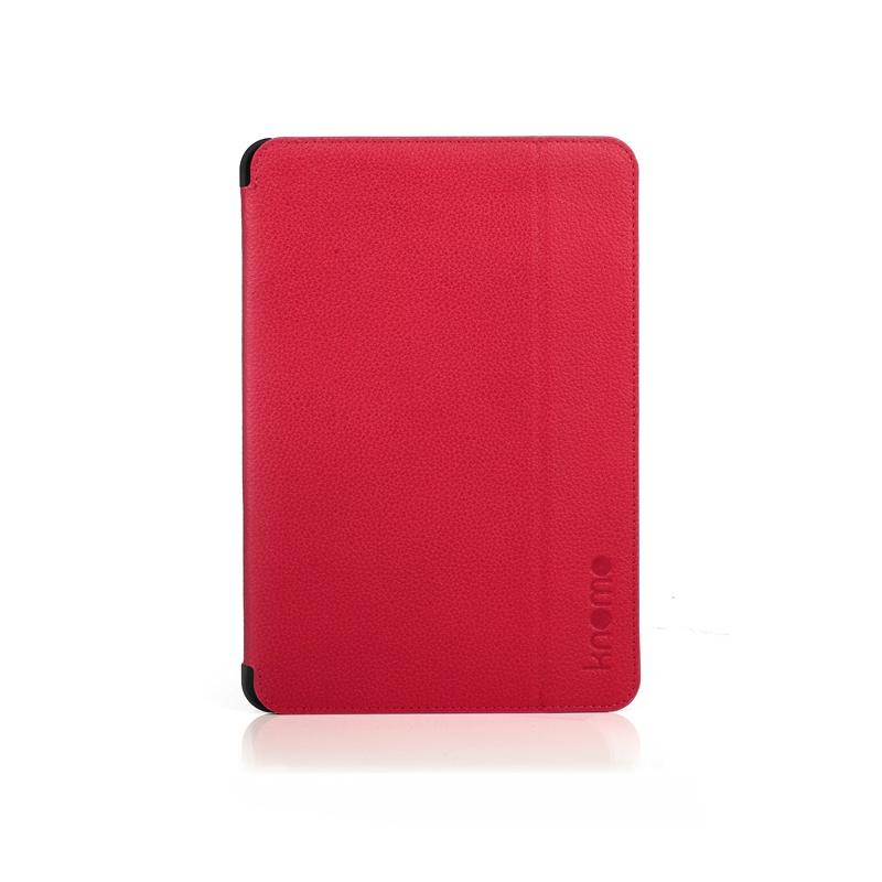 Кожен кейс и поставка за iPad mini, iPad mini 2, iPad mini 3 - Knomo Leather Folio Case (червен) | JAR Computers Кожен кейс и поставка за iPad mini, iPad mini 2, iPad mini 3 - Knomo Leather Folio Case (червен)
