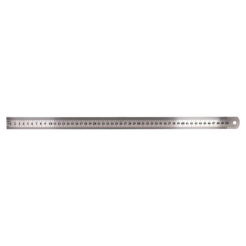 Линия Biro Time Steel Ruler, метална, 50 cm