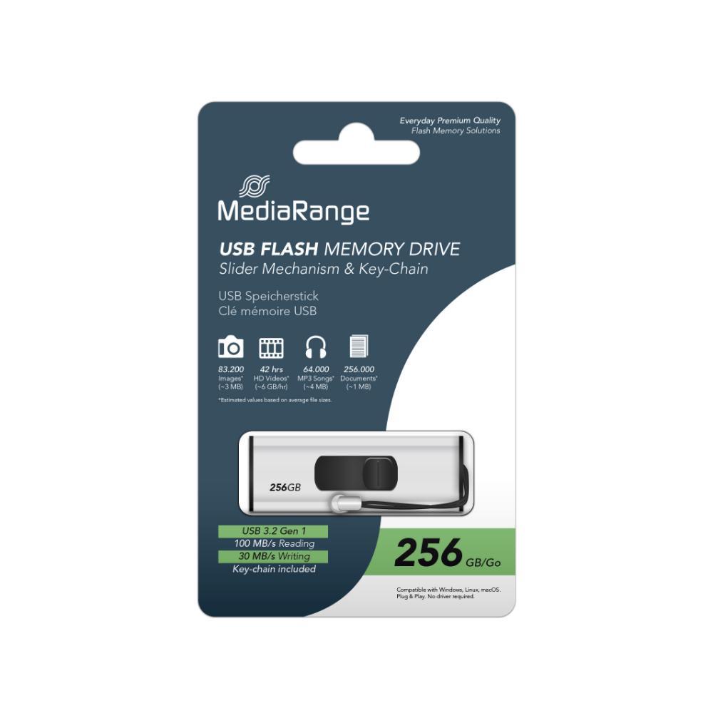 MEDIARANGE USB 3.0 FLASH DRIVE 256GB (MR919) | JAR Computers MEDIARANGE USB 3.0 FLASH DRIVE 256GB (MR919)