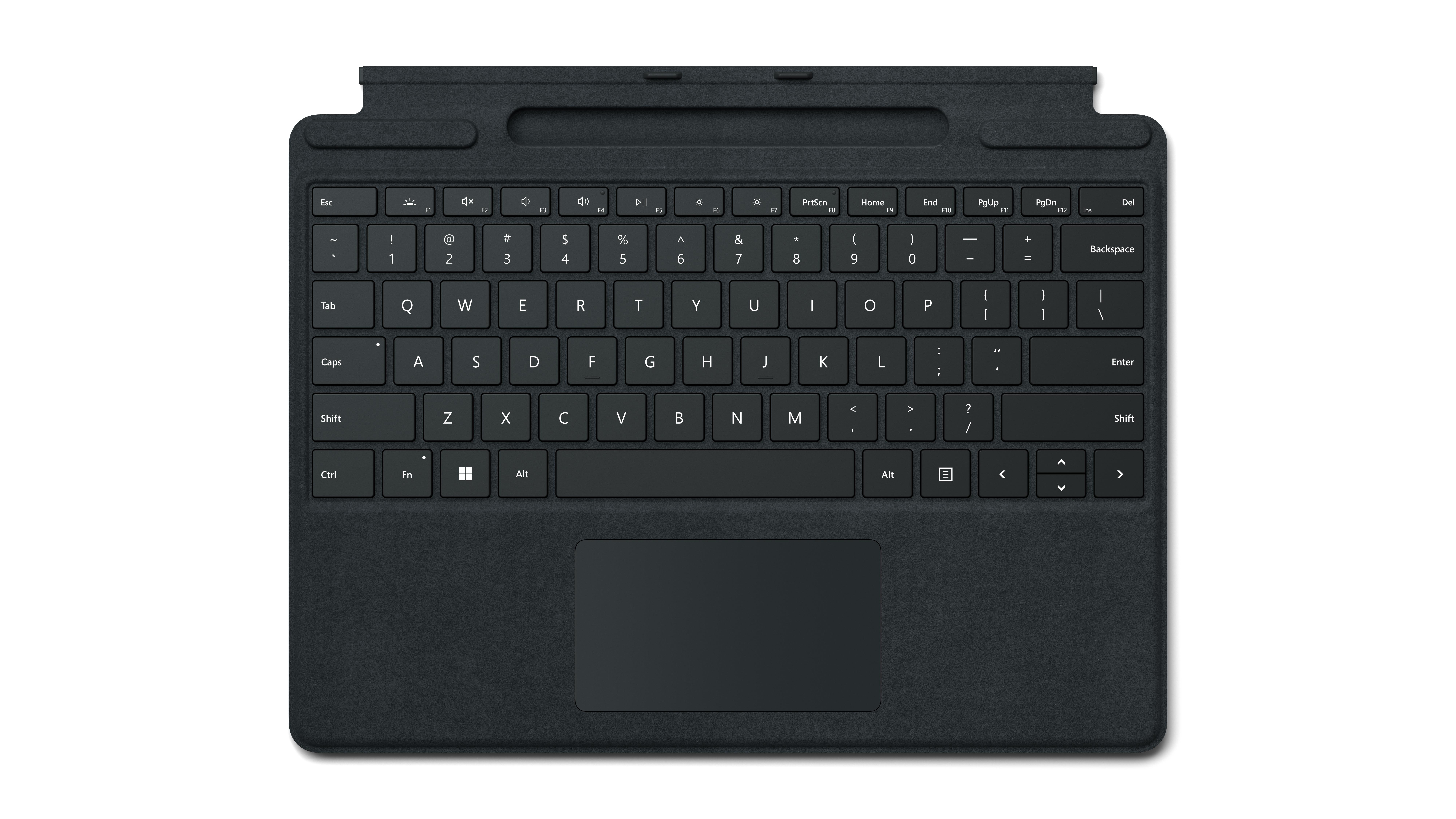 Microsoft Surface Pro Signature Keyboard QWERTY Американски международен език Microsoft Cover port Черен | JAR Computers Microsoft Surface Pro Signature Keyboard QWERTY Американски международен език Microsoft Cover port Черен