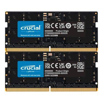 Памет за настолен компютър SORAM Crucial D5 5600 64GB C46 K2 | JAR Computers Памет за настолен компютър SORAM Crucial D5 5600 64GB C46 K2