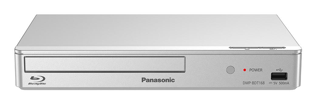 Panasonic DMP-BDT168AG DVD/Blu-Ray плейър 3D Сребърен | JAR Computers Panasonic DMP-BDT168AG DVD/Blu-Ray плейър 3D Сребърен